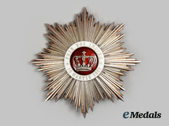 Romania, Kingdom. An Order Of The Romanian Crown, Grand Officer’s Star