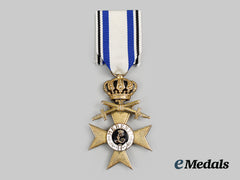Bavaria, Kingdom. A Military Merit Cross, I Class With Crown And Swords