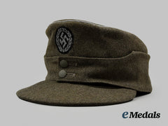 Germany, Ordnungspolizei. A Schutzmannschaft Officer’s M43 Field Cap