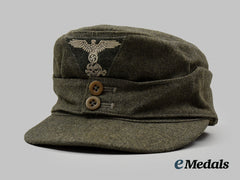 Germany, Ss. A Waffen-Ss Em/Nco’s Dachau-Style M43 Field Cap
