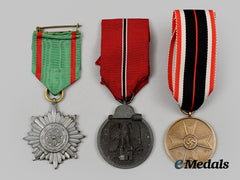 Germany, Wehrmacht. A Mixed Lot Of Service Medals