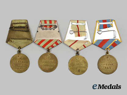 russia,_soviet_union._four_second_war_defence_and_liberation_medals_ai1_5843