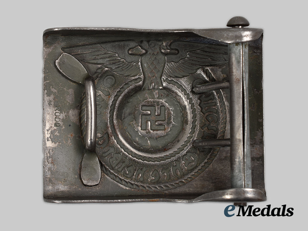 Germany Ss A Waffen Ss Emncos Belt Buckle By Rodo Emedals