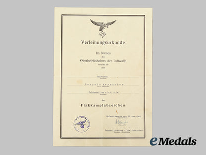 germany,_luftwaffe._a_soldbuch&_flak_badge_award_document_to_obergefreiter_leopold_mayrhofer,_luftwaffe_field_battalion_ai1_6224