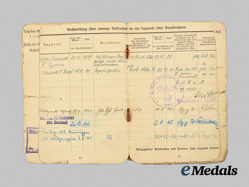 germany,_luftwaffe._a_soldbuch&_flak_badge_award_document_to_obergefreiter_leopold_mayrhofer,_luftwaffe_field_battalion_ai1_6234