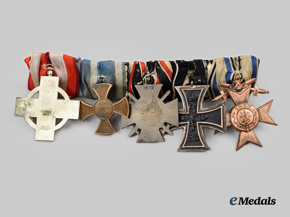 germany,_imperial._a_medal_bar_for_a_first_world_war_combatant_ai1_6396