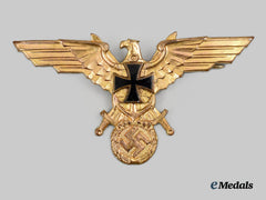 Germany, Third Reich. A National Socialist German Navy League Member’s Breast Eagle