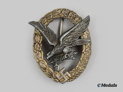 Germany, Luftwaffe. A Radio Operator And Air Gunner Badge, By Berg & Nolte