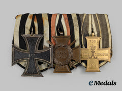 Germany, Imperial. A Medal Bar For A First World War Combatant