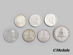 Germany, Third Reich. A Mixed Lot Of Coins And Commemorative Medals