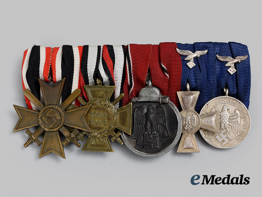 germany,_luftwaffe._a_long_service_medal_bar_for_an_eastern_front_veteran_ai1_7019