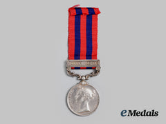 United Kingdom. An India General Service Medal With Burma 1887-89 Clasp To Sepoy Singh, 34Th Pioneers