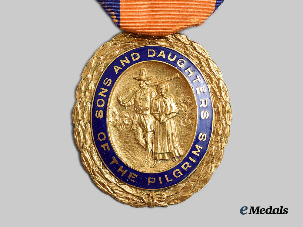 united_states._a_sons_and_daughters_of_the_pilgrims_gold_medal,_for_harriet_vaughn_rigdon_ai1_7406