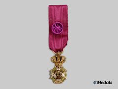 Belgium, Kingdom. An Order Of Leopold, Miniature Officer In Gold