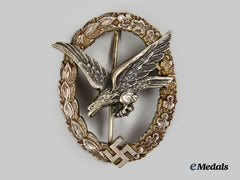 Germany, Luftwaffe. An Air Gunner And Flight Engineer Badge, By Wilhelm Deumer