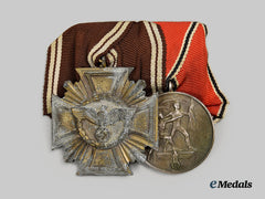 Germany, Nsdap. A Long Service Medal Bar