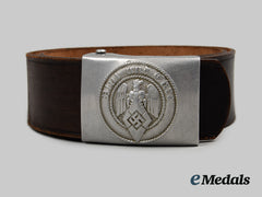 Germany, Hj. A Member’s Belt And Buckle