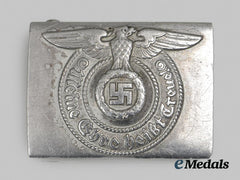 Germany, Ss. A Waffen-Ss Em/Nco’s Belt Buckle, Late Aluminum Version By F.w. Assmann & Söhne
