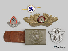Germany, Third Reich. A Mixed Lot Of Uniform Accessories And Insignia