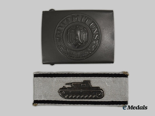 germany,_heer._a_tank_destruction_badge,_silver_grade,_with_em/_nco_belt_buckle_ai1_7966