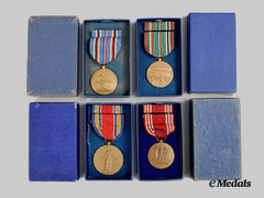 United States. A Mixed Lot Of Four American World War Two Medals