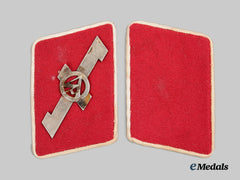 Germany, Sa. A Set Of Sa-Standarte Feldherrnhalle Mann Collar Tabs