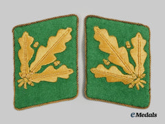 Germany, Ordnungspolizei. A Mint Set Of Generalmajor Collar Tabs