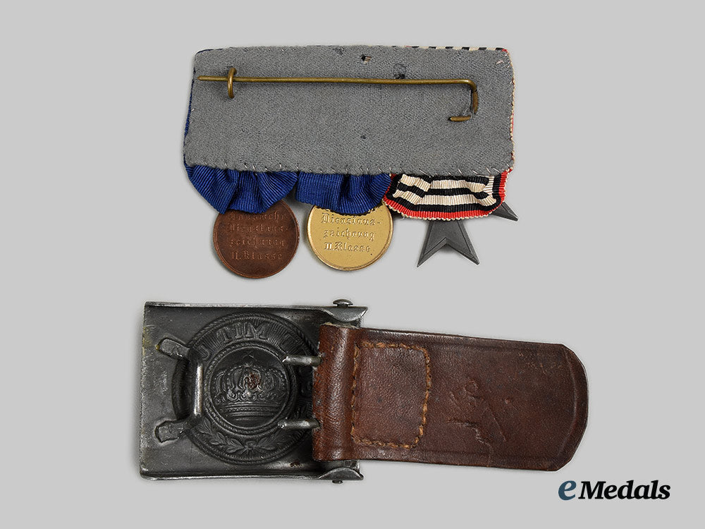 germany,_imperial._a_medal_bar_and_belt_buckle_for_first_world_war_service_ai1_8203_1