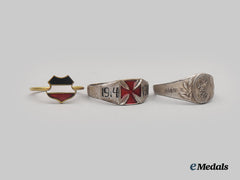 Germany, Imperial. A Lot Of First World War Patriotic Rings