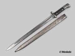 International, Pahlavi Empire. An M1898 Mauser Rifle Bayonet