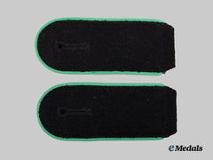 Germany, Ss. A Mint Set Of Waffen-Ss Gebirgsjäger Enlisted Personnel Shoulder Straps