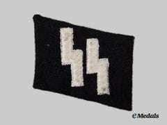 Germany, Ss. A Waffen-Ss Enlisted Personnel Collar Tab