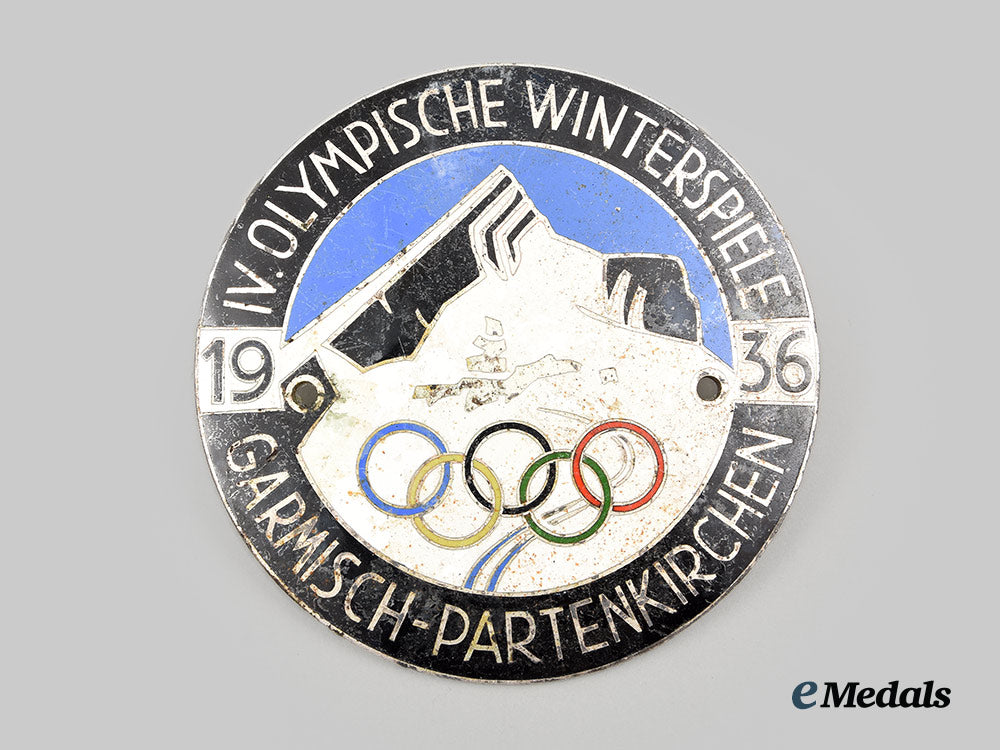 germany,_third_reich._a1936_garmisch-_partenkirchen_winter_olympic_games_plaque,_by_carl_poellath_ai1_8505