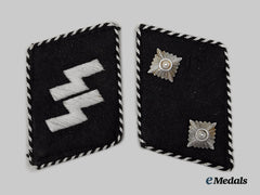 Germany, Ss. A Set Of Ss-Oberscharführer Collar Tabs