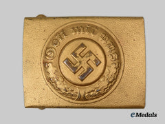 Germany, Ordnungspolizei. A Rare Water Protection Police Em/Nco’s Belt Buckle