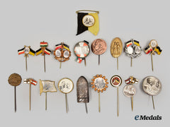 Germany, Imperial. A Lot Of First World War Patriotic Stick Pins