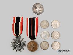 Germany, Third Reich. A Mixed Lot Of Decorations And Coins