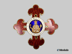 Spain, Fascist State. A Civil Order Of Alfonso X The Wise, Breast Star