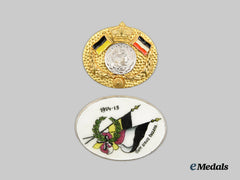 Germany, Imperial. A Pair Of First World War Patriotic Brooches