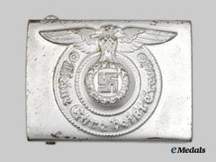 Germany, Ss. A Waffen-Ss Em/Nco’s Belt Buckle, By F.w. Assmann & Söhne