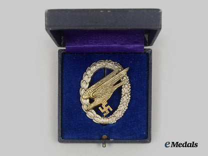 germany,_luftwaffe._a_fallschirmjäger_badge,_with_case,_by_imme&_sohn_ai23_cbb_7481