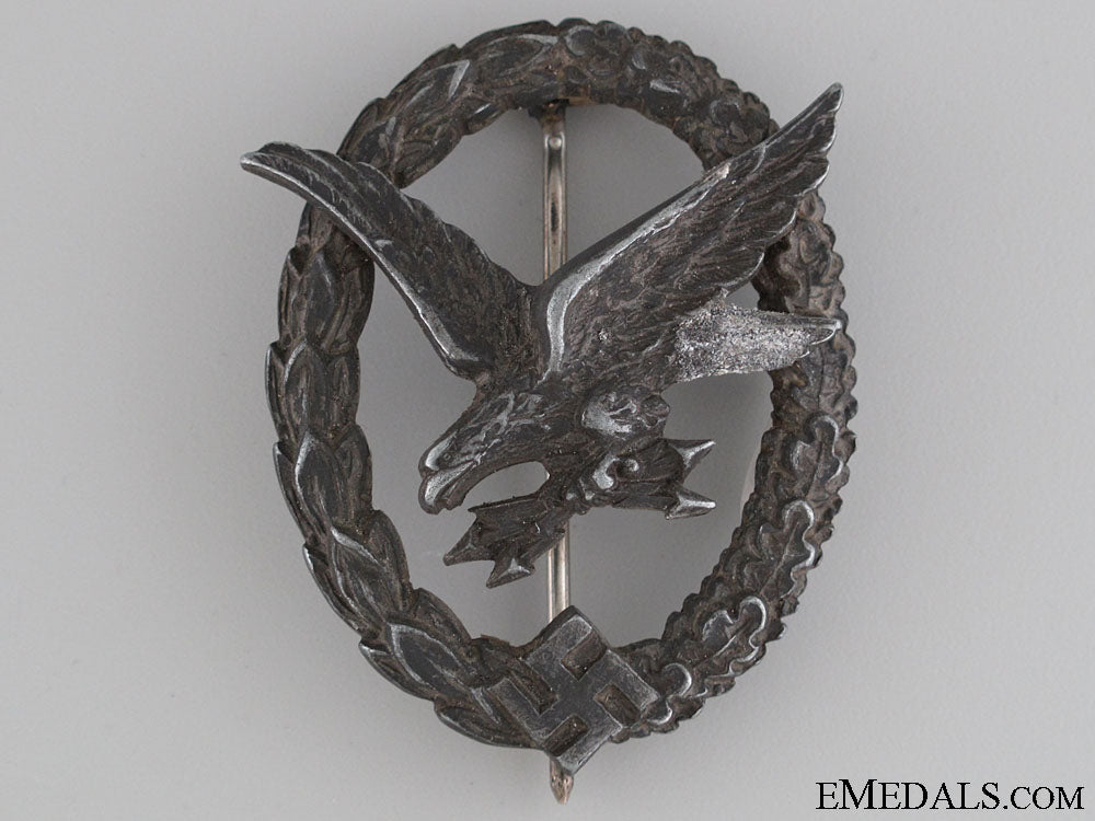 a_luftwaffe_air_gunner&_radio_operator_badge_by_w._deumer_air_gunner_badge_5272a84e35ec3