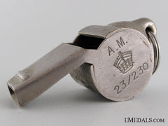 Air Ministry Issued Air Crew Rescue Whistle