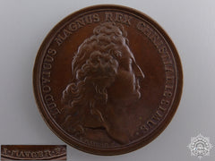 An 1690 King Louis Xiv Quebec Liberated Medal