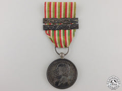 An 1862 Italian Independence Medal With Two Clasps