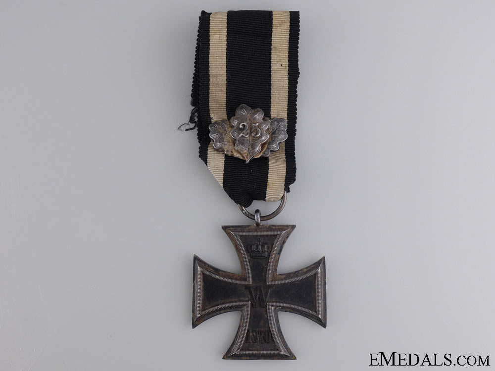 an1870_iron_cross_second_class_with25_years_jubilee_spange_an_1870_iron_cro_53cd27363df42