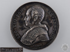 Vatican, State. A Pope Leo Xiii Medal, By F.bianchi, C.1882