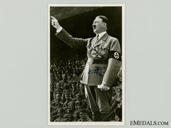 An Ah Signature On Picture Postcard