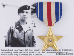 An American Silver Star; Kia Quang Ngai Province, Vietnam