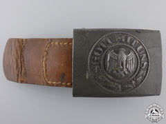 An Army (Heer) Em/Nco’s Buckle & Tab